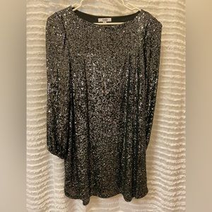 BB Dakota sequin dress, fully lined. size XL